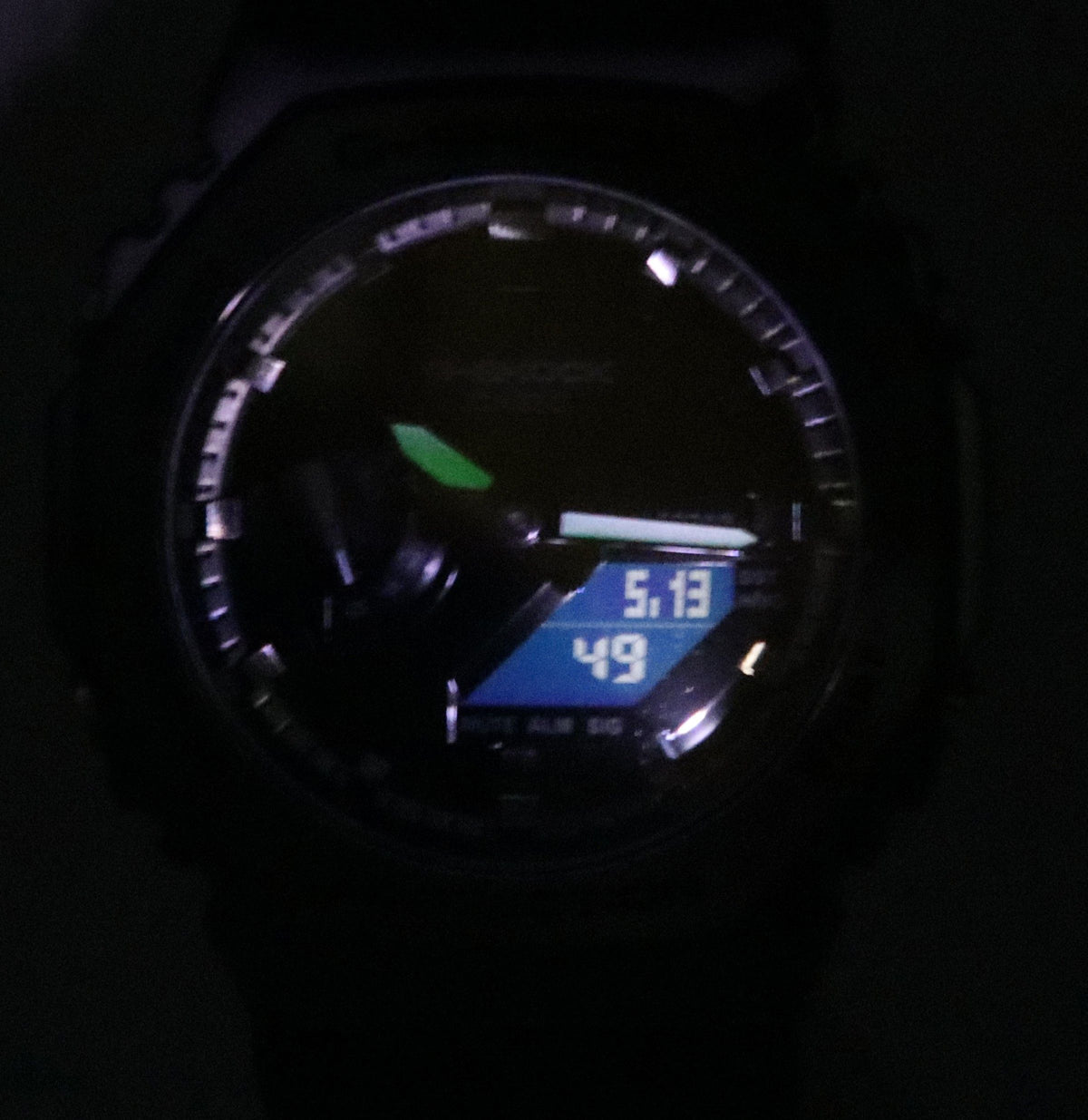 Casio G-Shock Metal Clad Analog Digital Quartz GM-2100BB-1A GM2100BB-1 200M Men's Watch