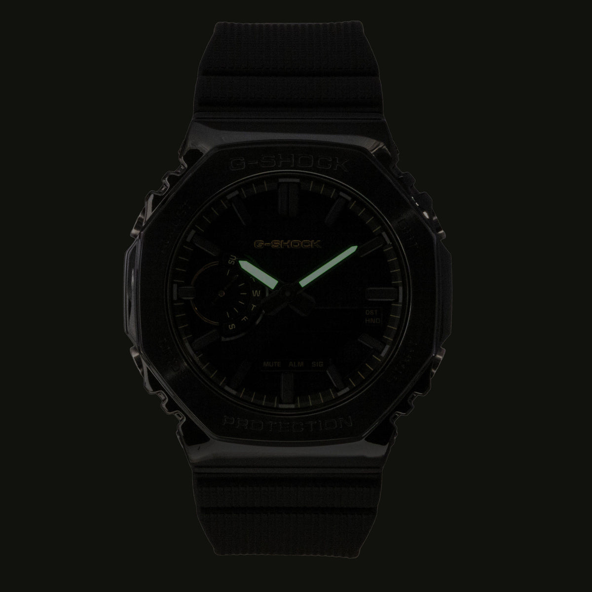 Casio G-Shock Analog Digital Bio-Based Resin Strap Black Dial Quartz GM-2100LXB-1A9 200M Men's Watch