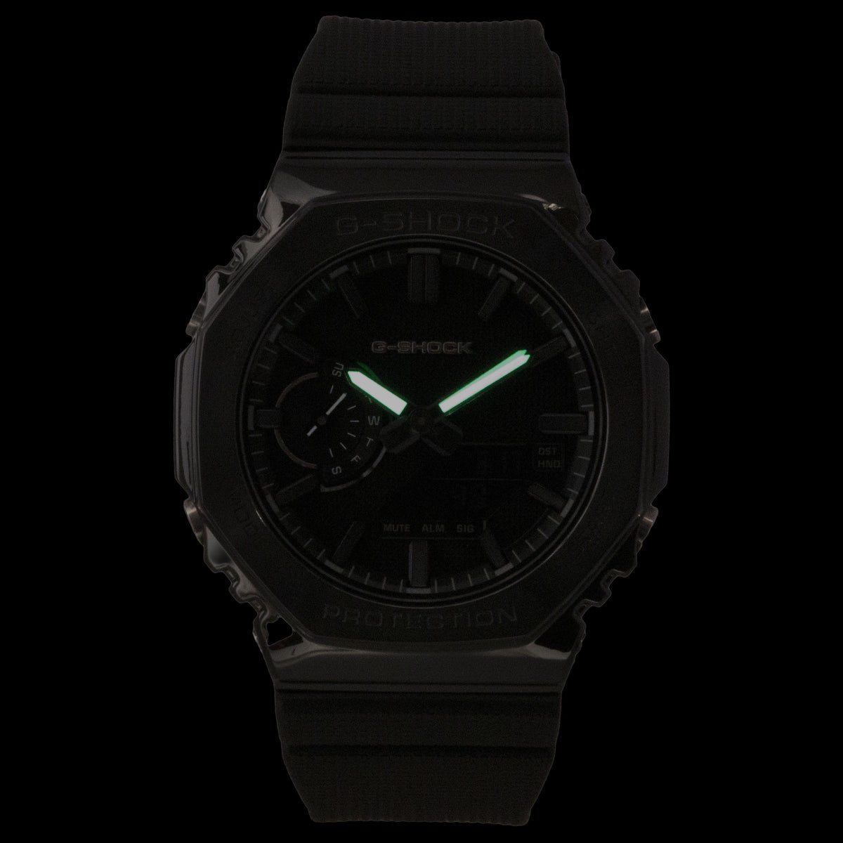 Casio G-Shock Analog Digital Bio-Based Resin Strap Black Dial Quartz GM-2100LXB-1A 200M Men's Watch