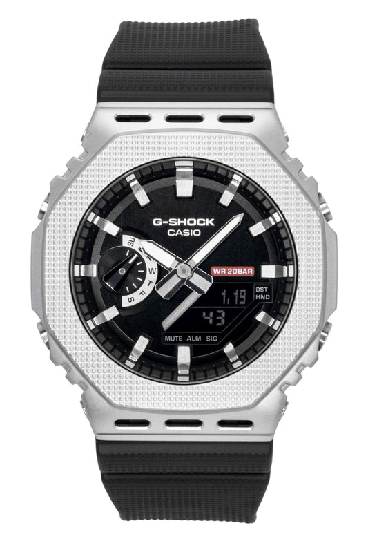 Casio G-Shock G-Steel Analog Digital Bio-Based Resin Strap Black Dial Quartz GM-2100M-1A 200M Men's Watch