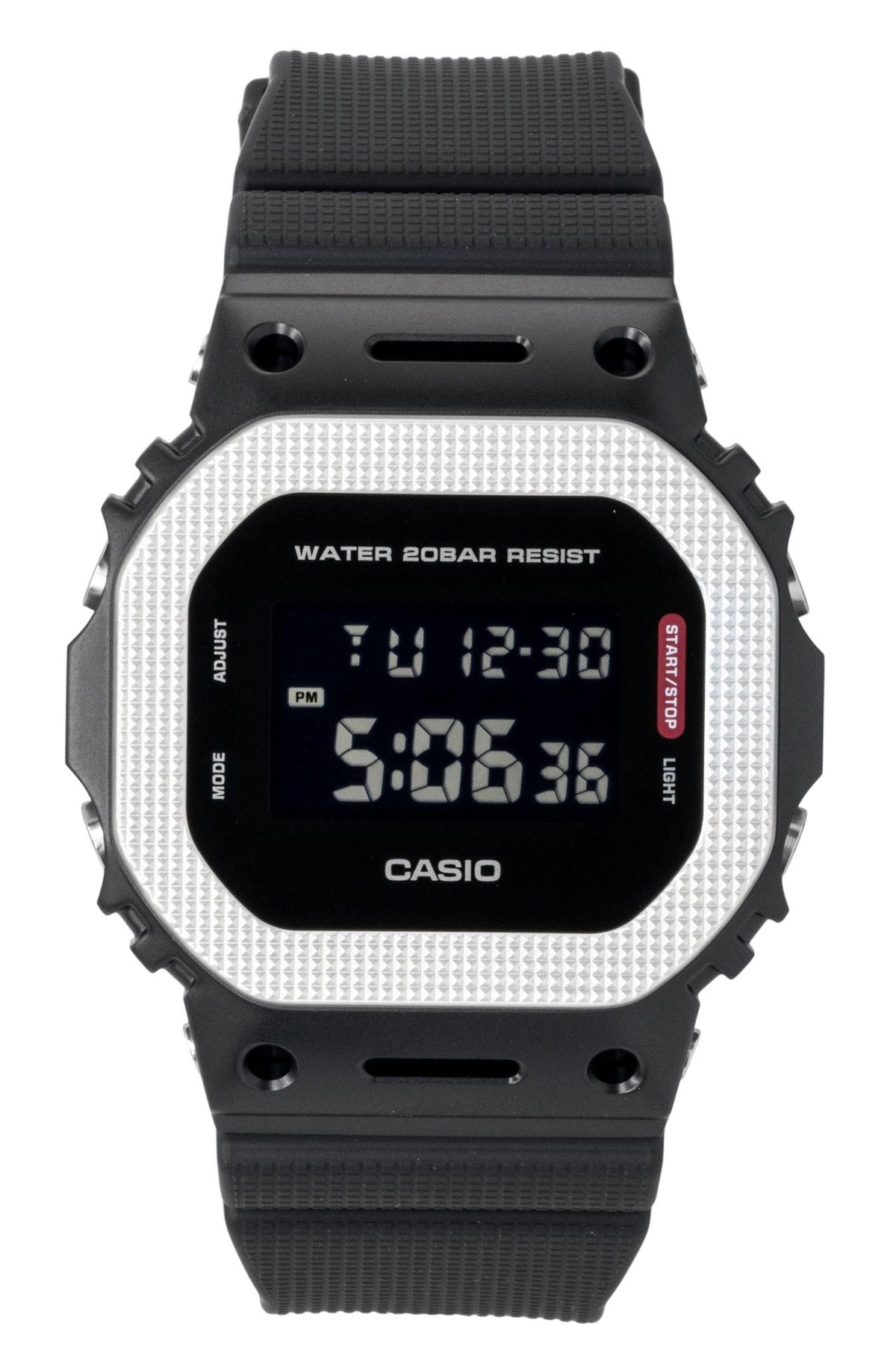 Casio G-Shock G-Steel Digital Bio-Based Resin Quartz GM-5600BM-1 200M Men's Watch