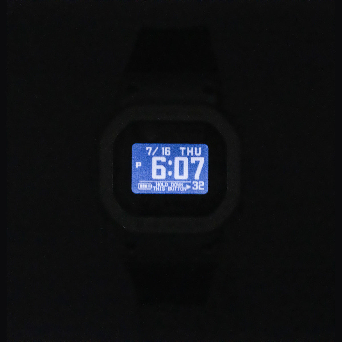 Casio G-Shock Digital Smartphone Link Resin Strap Solar GM-H5600-1 200M Men's Watch