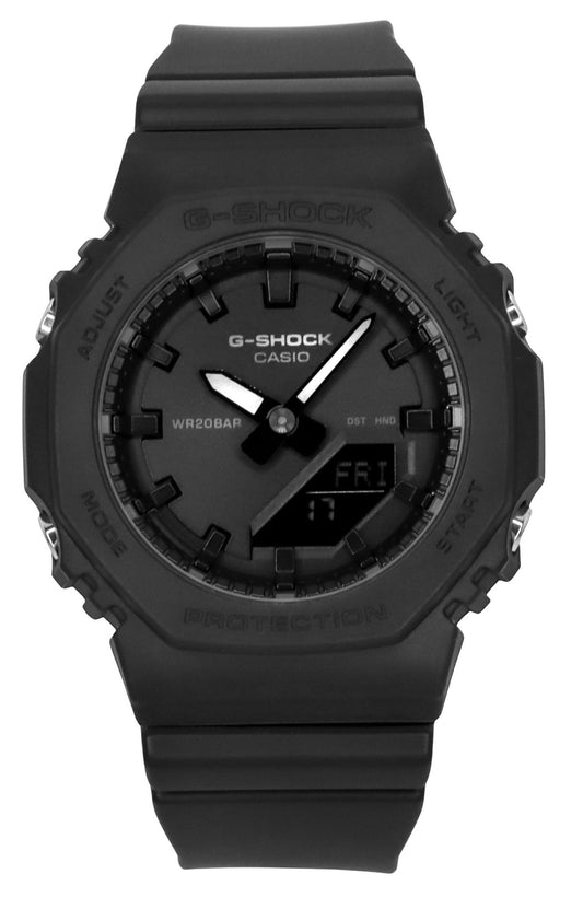 Casio G-Shock Analog Digital Bio-Based Resin Black Dial Quartz GMA-P2100BB-1A 200M Women's Watch