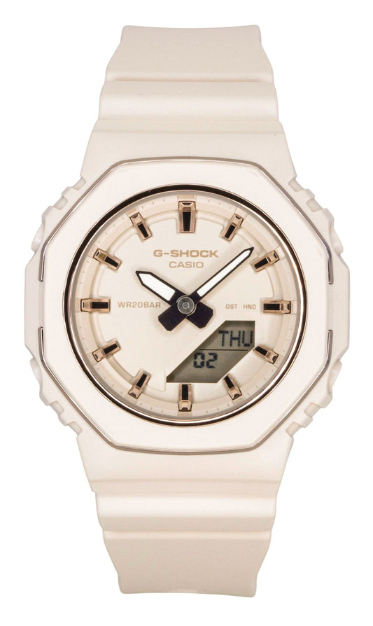Casio G-Shock Analog Digital Bio-Based Resin Strap Beige Dial Quartz GMA-P2110-4A 200M Women's Watch