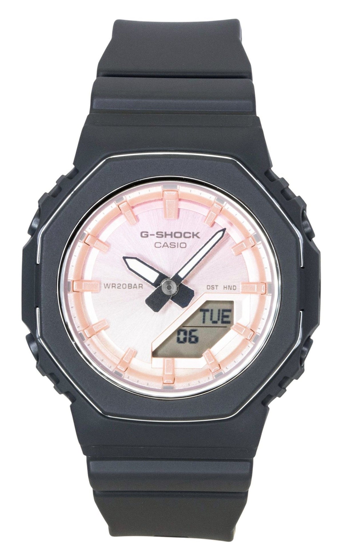 Casio G-Shock Analog Digital Bio-Based Resin Pink Dial Quartz GMA-P2110SC-4A 200M Women's Watch