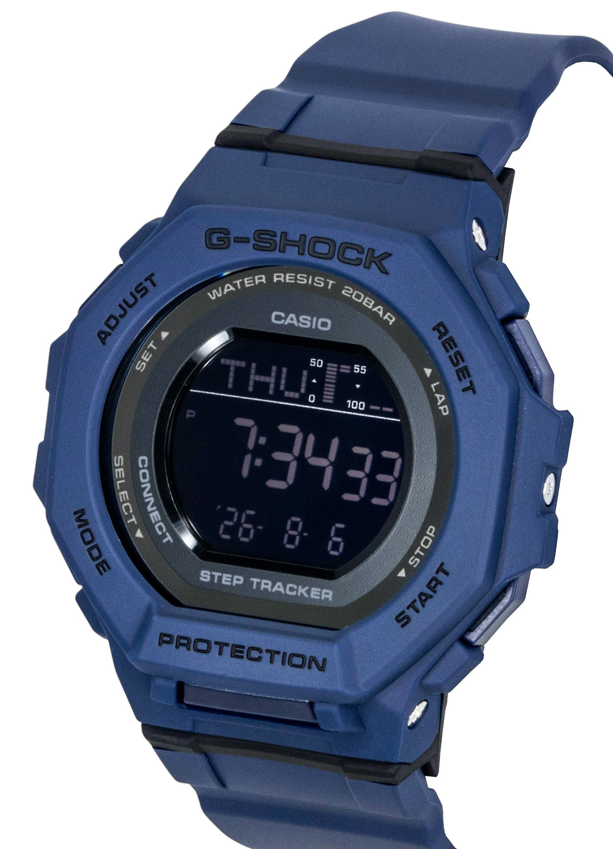Casio G-Shock Smartphone Link Digital Bio-Based Resin Strap Quartz GMD-B300-2 200M Women's Watch