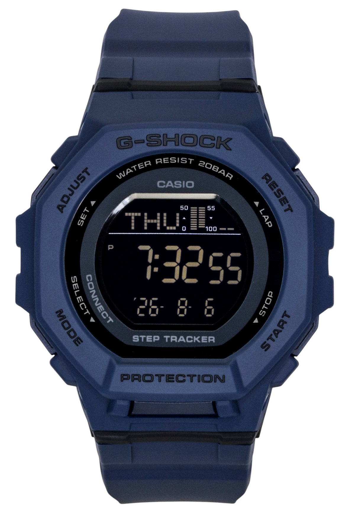 Casio G-Shock Smartphone Link Digital Bio-Based Resin Strap Quartz GMD-B300-2 200M Women's Watch