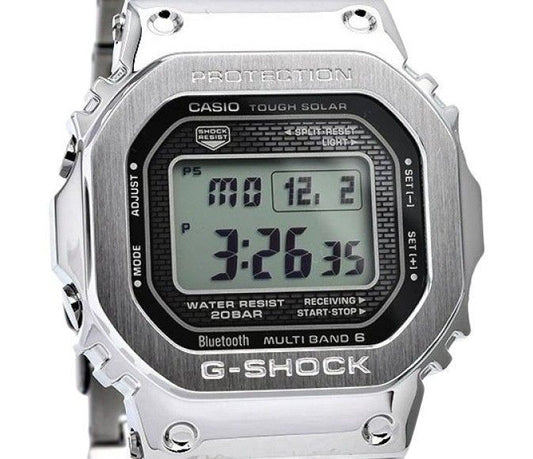 Casio G-Shock Digital Smartphone Link Full Metal Tough Solar GMW-B5000D-1 200M Men's Watch