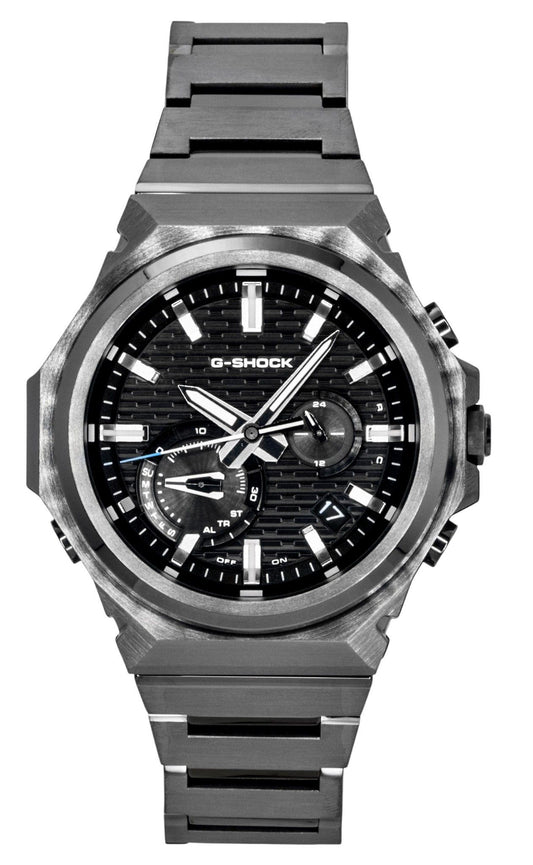 Casio G-Shock Smartphone Link Analog Stainless Steel Black Dial Solar GST-B1000BD-1A 200M Men's Watch