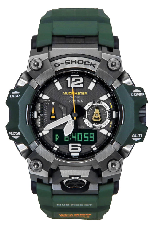 Casio G-Shock Master Of G-Land Mudmaster Analog Digital Smartphone Link Black Dial Solar GWG-B1000-3A 200M Men's Watch