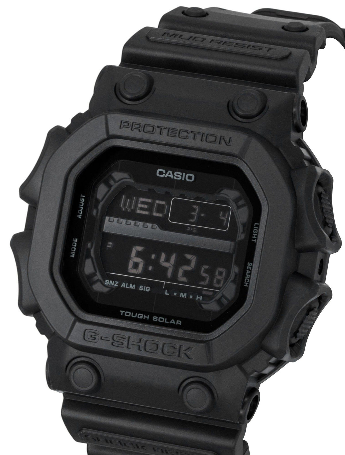 Casio G-Shock Digital Resin Strap Solar GX-56UBB-1 200M Men's Watch