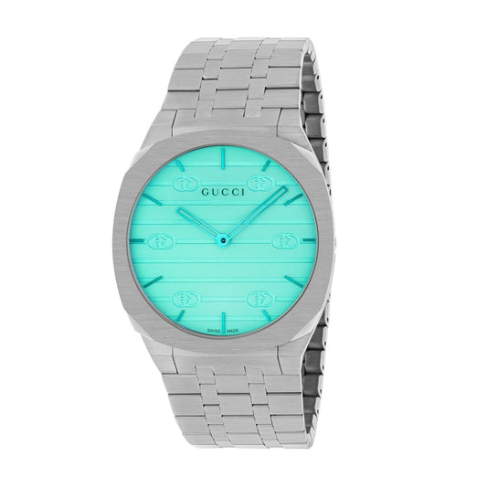 Gucci 25h Blue Watch Ya163409