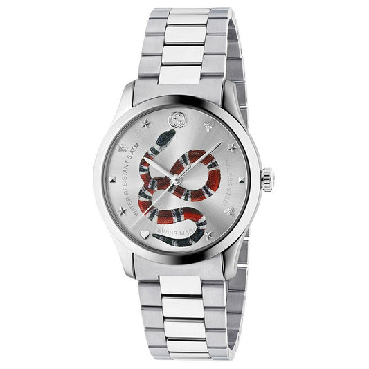 Gucci G Timeless Snake Mens Watch Ya1264076