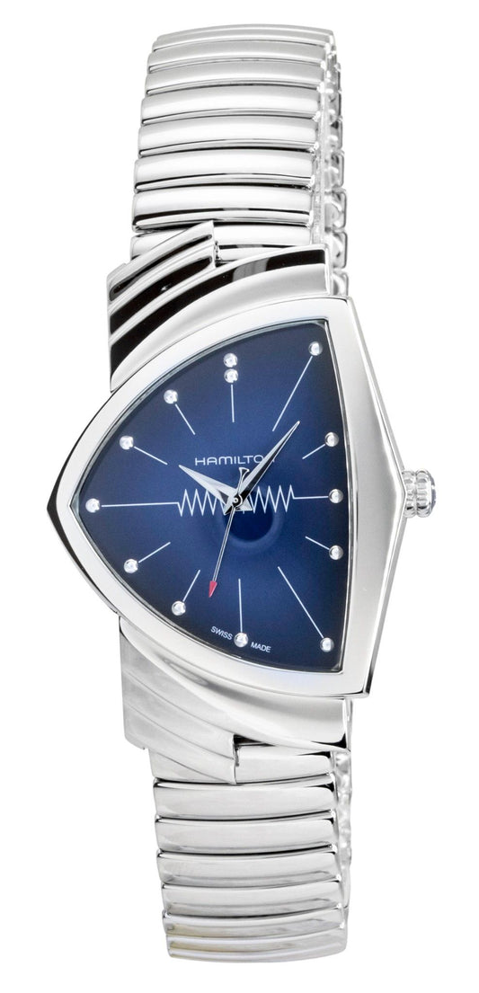 Hamilton Ventura Stainless Steel Blue Dial Quartz H24411142 Men's Watch