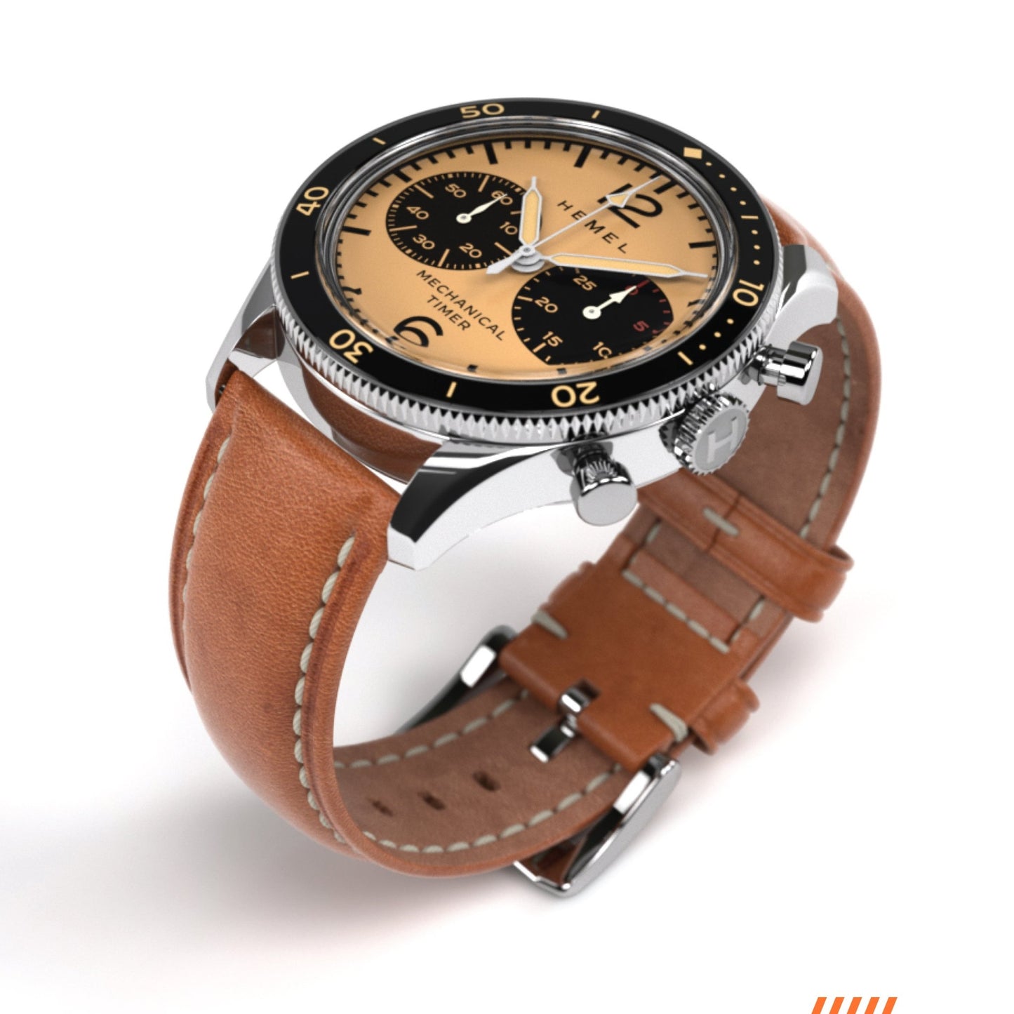 Hemel Air Defense Manual Winding Chronograph Watch - Veloce - The App For Watch Collectors