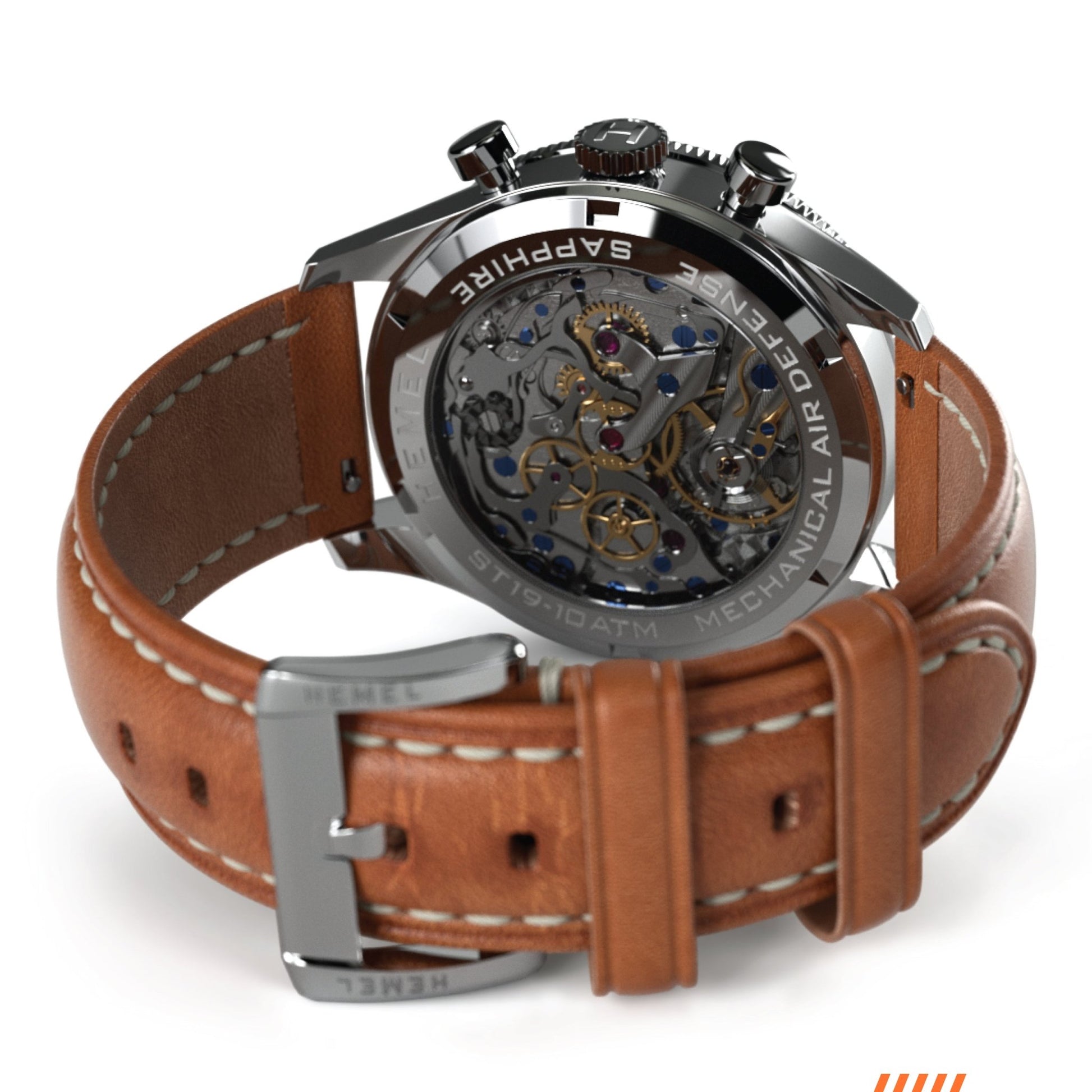 Hemel Air Defense Manual Winding Chronograph Watch - Veloce - The App For Watch Collectors