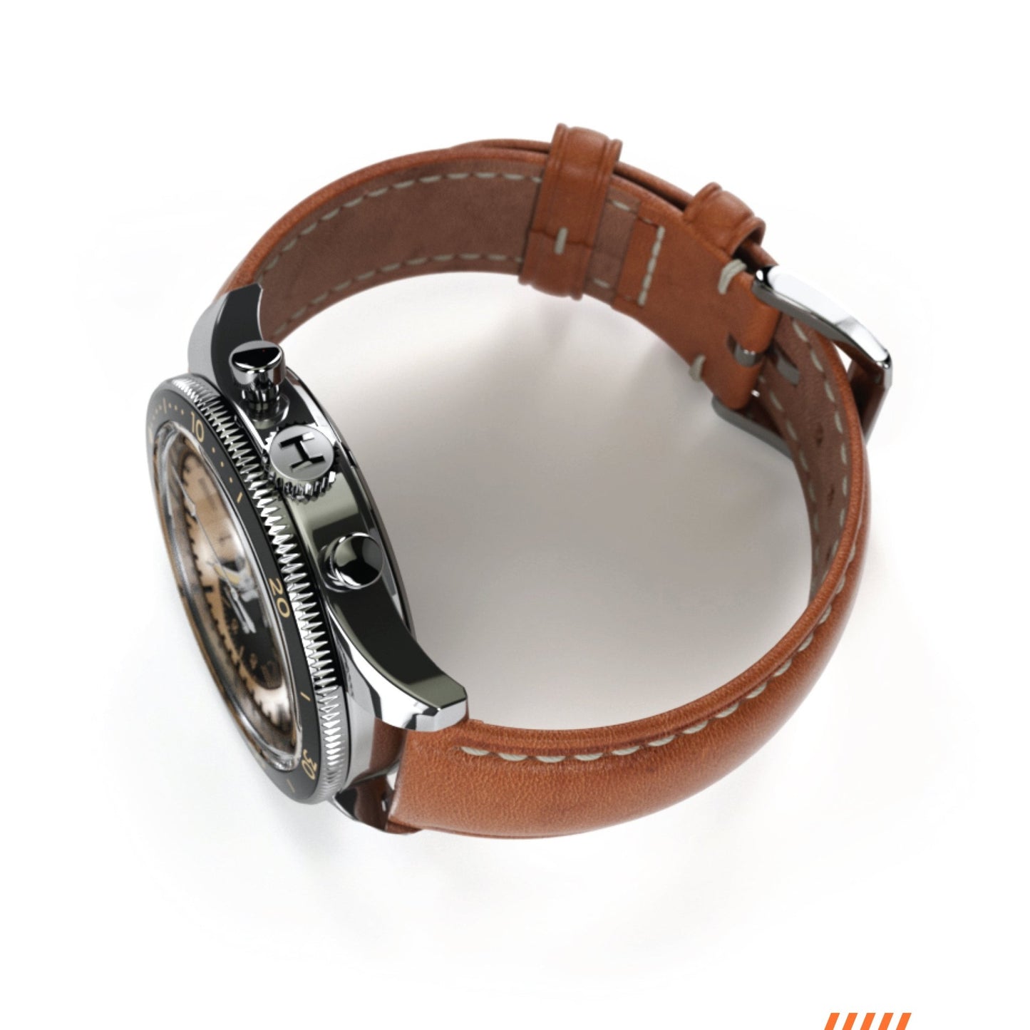 Hemel Air Defense Manual Winding Chronograph Watch - Veloce - The App For Watch Collectors