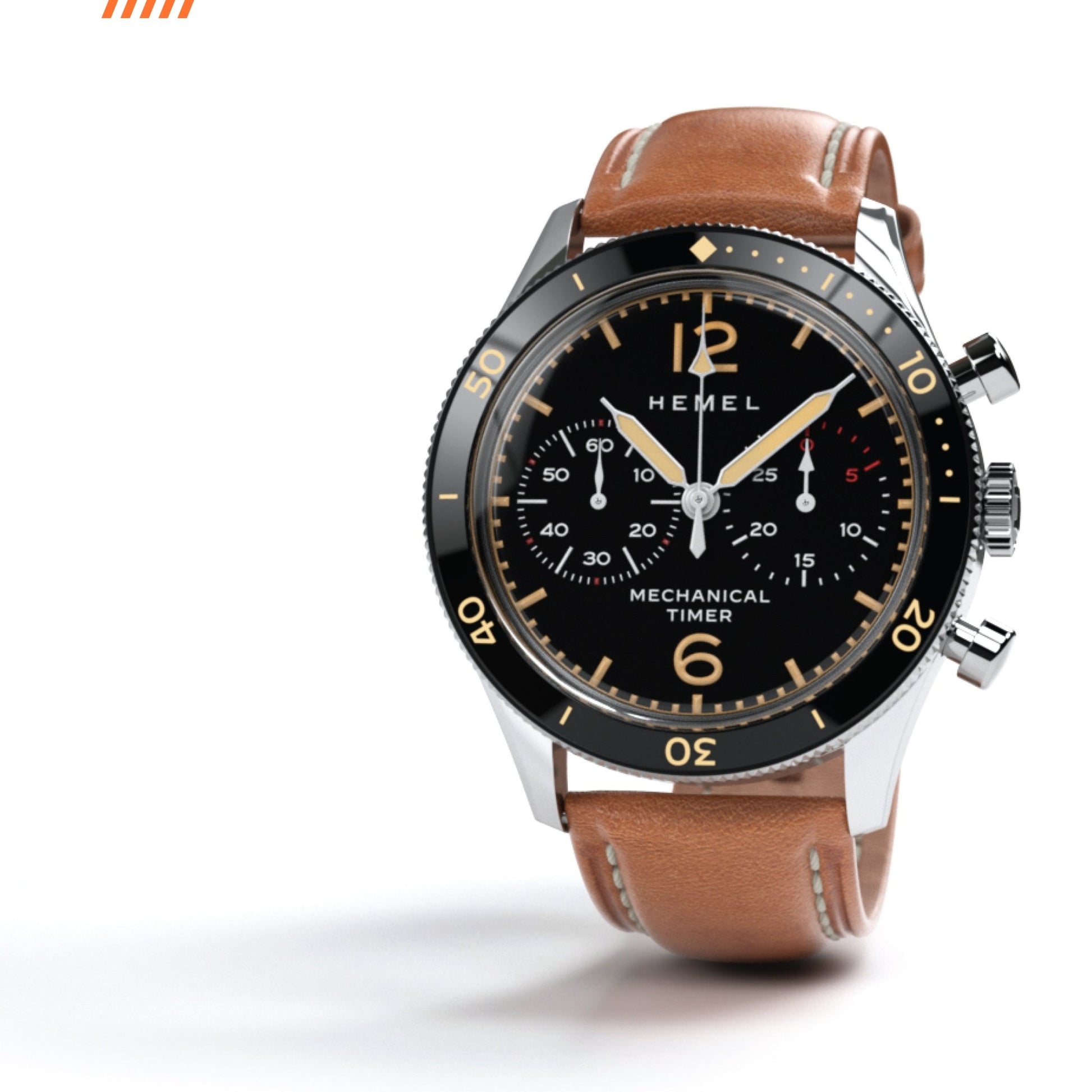 Hemel Air Defense Manual Winding Chronograph Watch - Veloce - The App For Watch Collectors