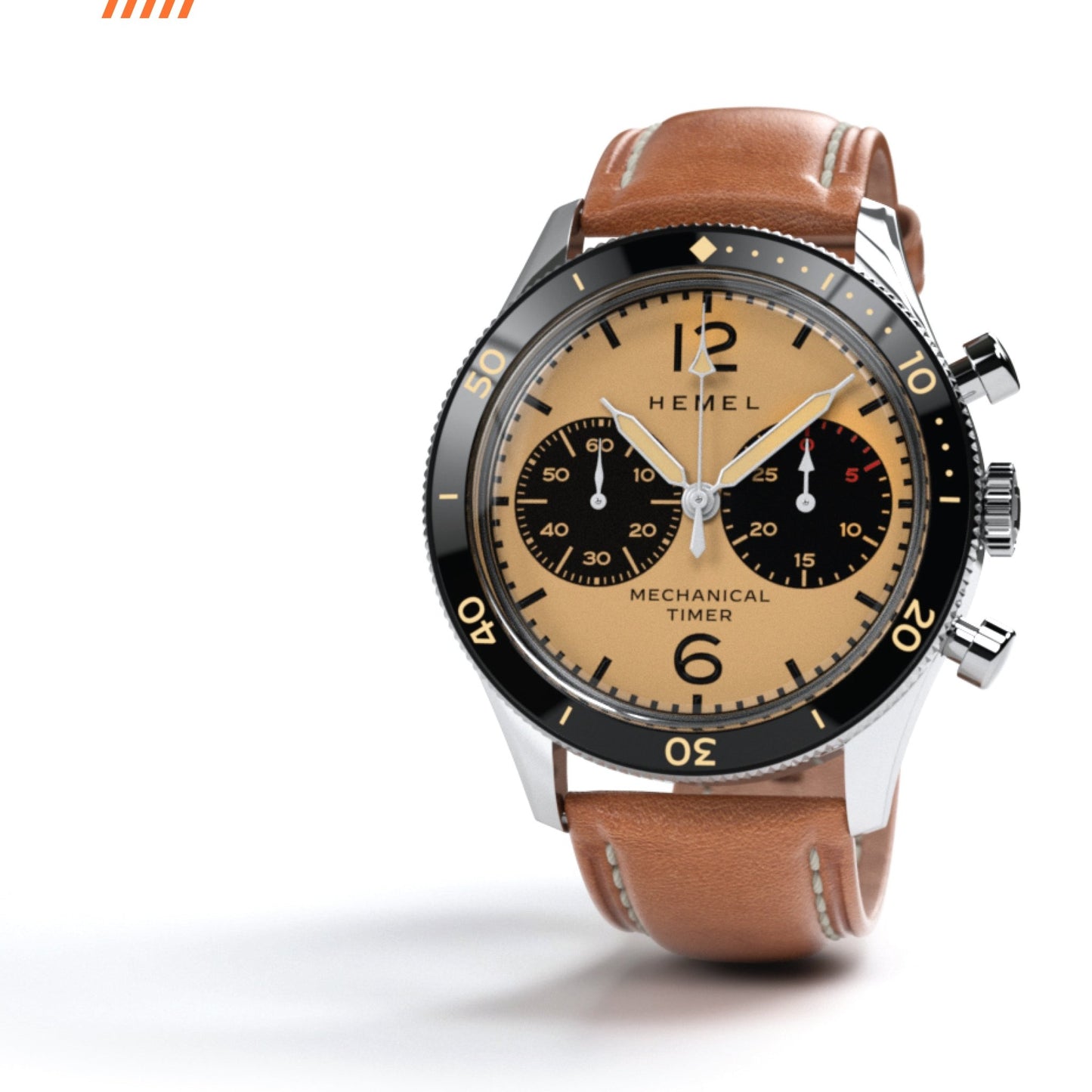 Hemel Air Defense Manual Winding Chronograph Watch - Veloce - The App For Watch Collectors