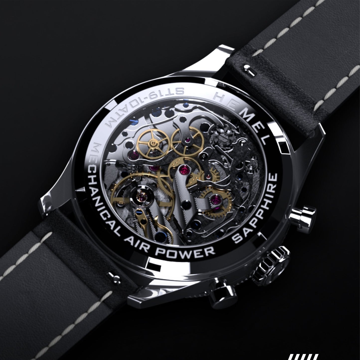 The Air Power Hemel HF Series Luxury Sport Watch Timepiece - Veloce - The App For Watch Collectors