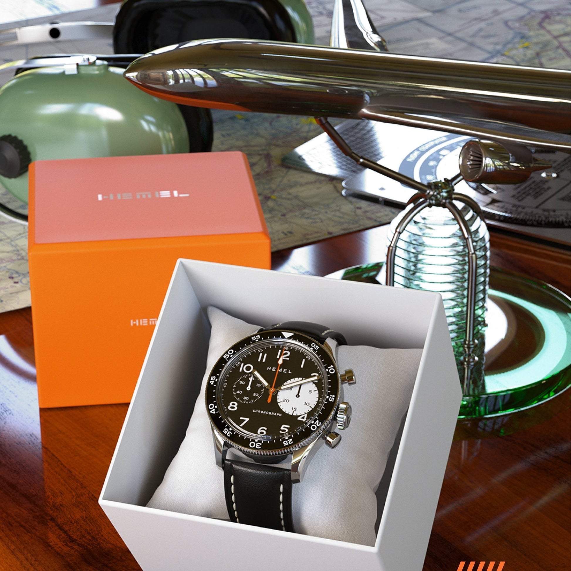 The Air Power Hemel HF Series Luxury Sport Watch Timepiece - Veloce - The App For Watch Collectors
