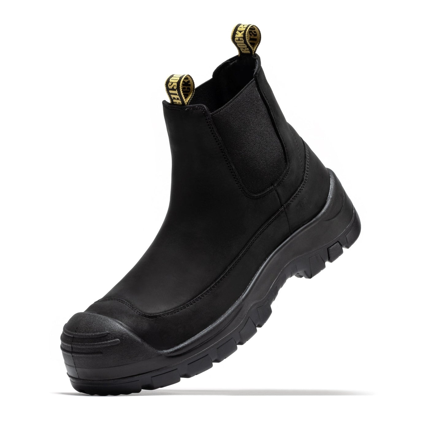 ROCKROOSTER Woodland Brown 6 inch Composite Toe Pull - on Leather Work Boots AK664 - Veloce - The App For Watch Collectors