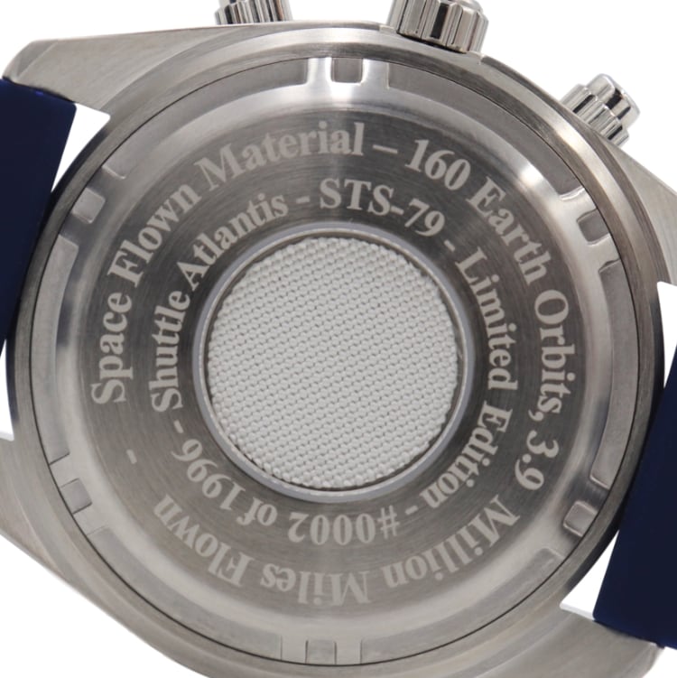 Space Shuttle Atlantis Tribute Stainless Steel White Dial - Veloce - The App For Watch Collectors