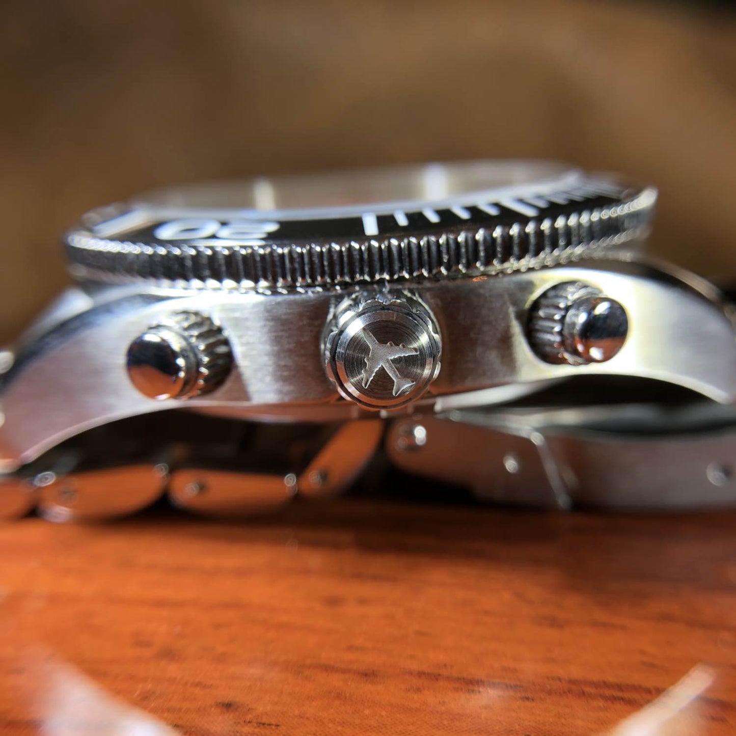 747 Tribute Stainless Steel Watch With Black Dial Artifact - Veloce - The App For Watch Collectors