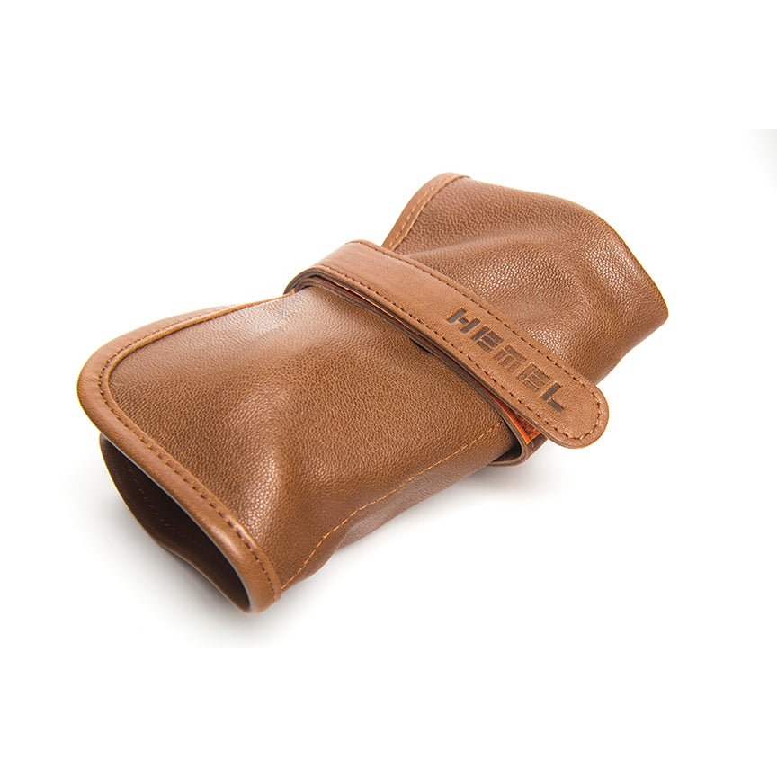Lightweight Orange Watch Travel Roll Velcro Closure - Veloce - The App For Watch Collectors