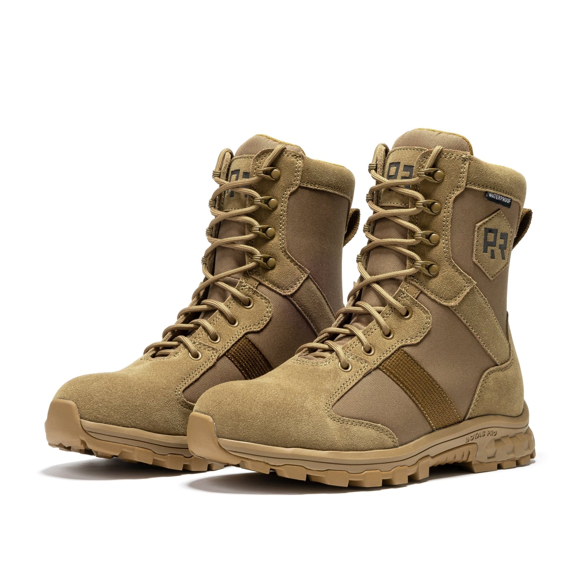 ROCKROOSTER Colmar Coyote 8 inch Suede Leather Waterproof Tactical & Military Boots AB500 - Veloce - The App For Watch Collectors