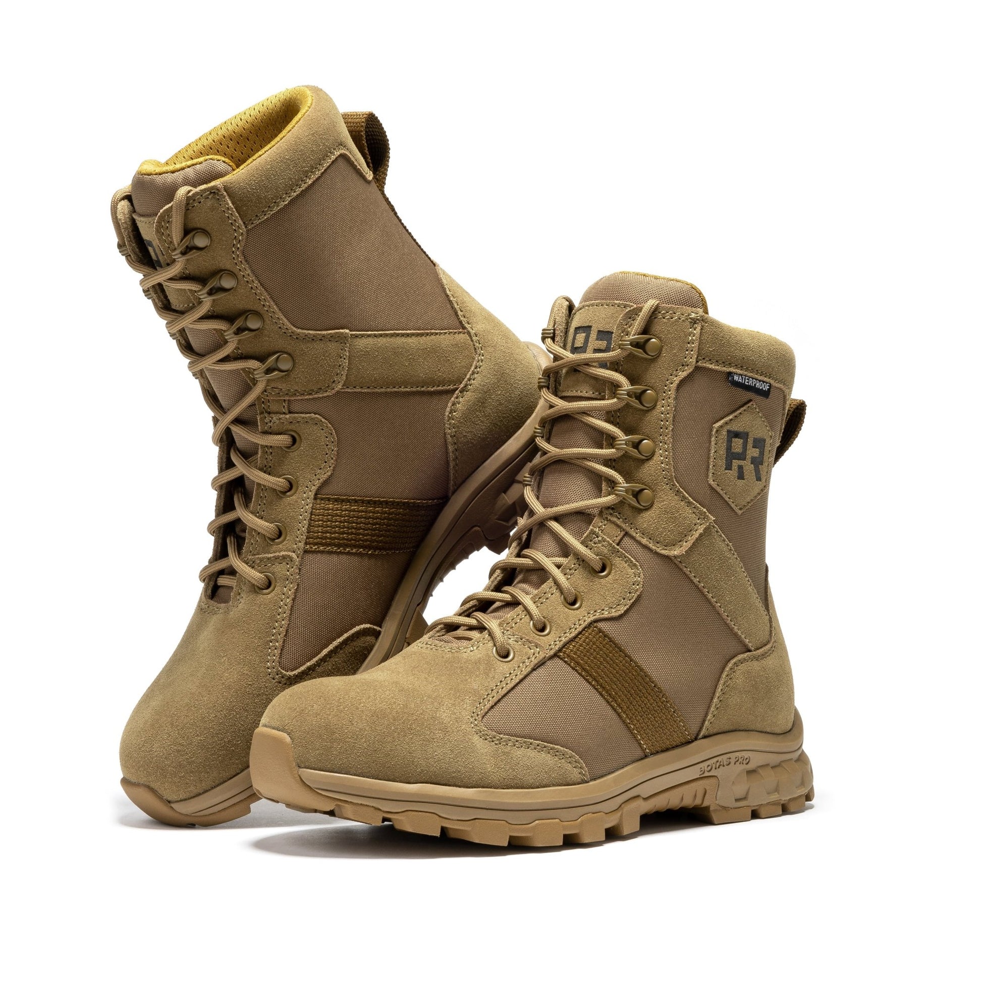ROCKROOSTER Colmar Coyote 8 inch Suede Leather Waterproof Tactical & Military Boots AB500 - Veloce - The App For Watch Collectors