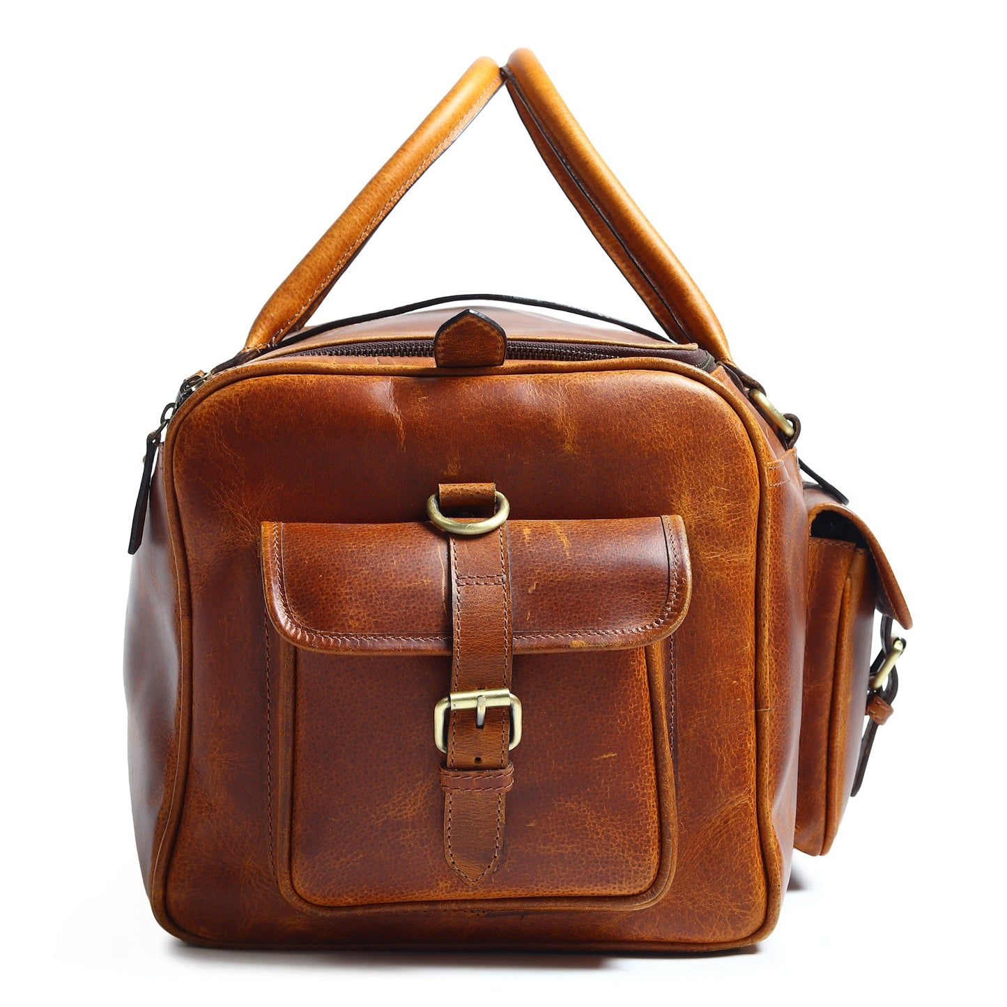 Berlin Leather Weekender Duffle Bag - Veloce - The App For Watch Collectors