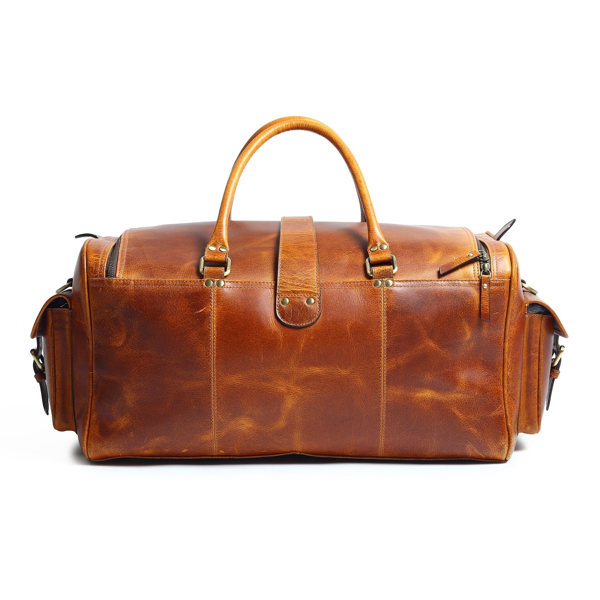 Berlin Leather Weekender Duffle Bag - Veloce - The App For Watch Collectors