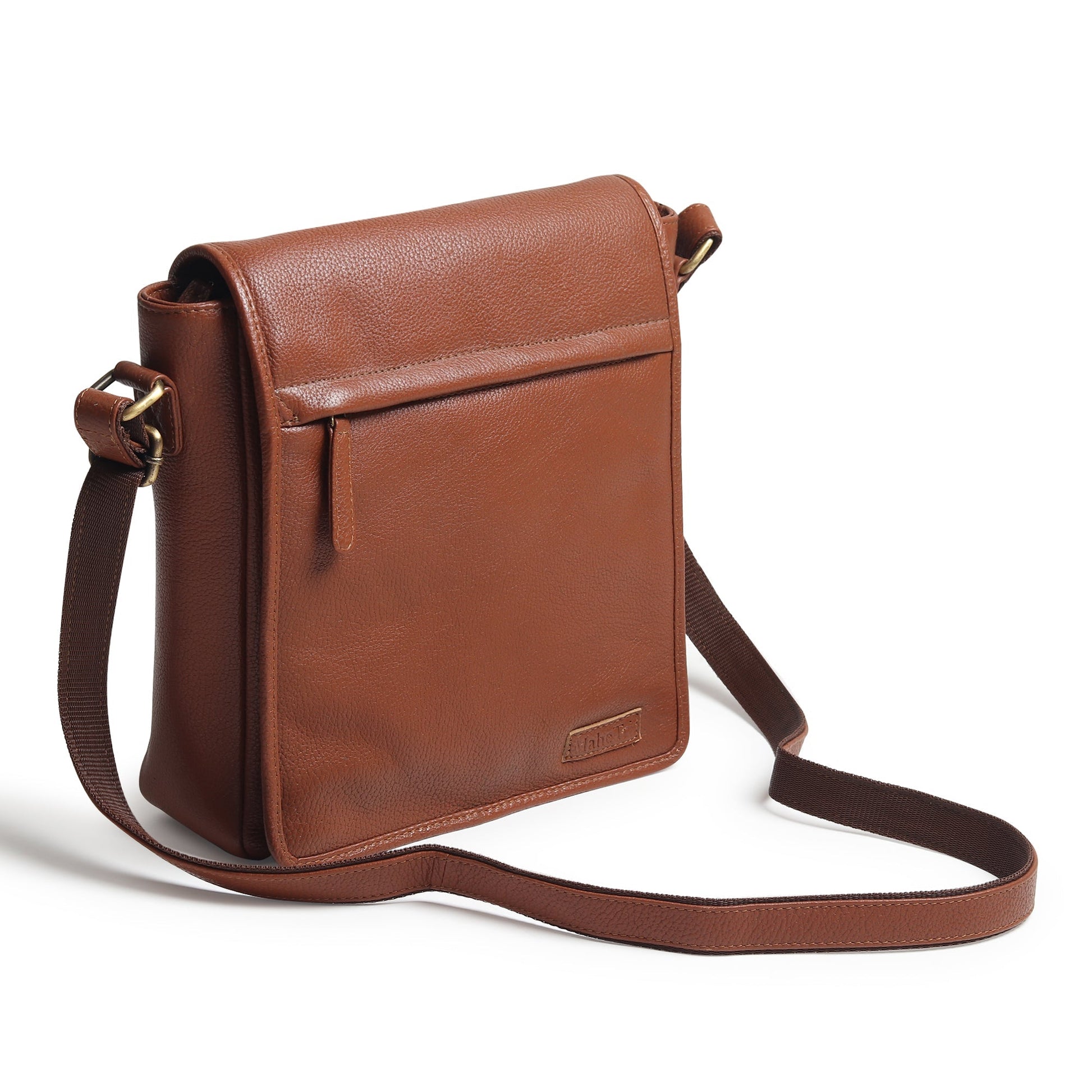 Leather Crossbody Bag for Travel Work - Veloce - The App For Watch Collectors