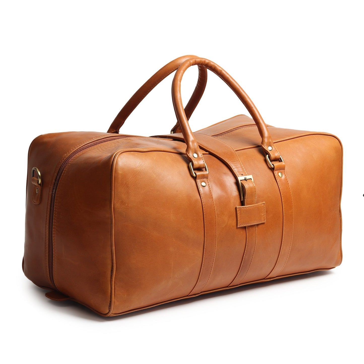 Port Blair Leather Duffle Travel Bag - Veloce - The App For Watch Collectors