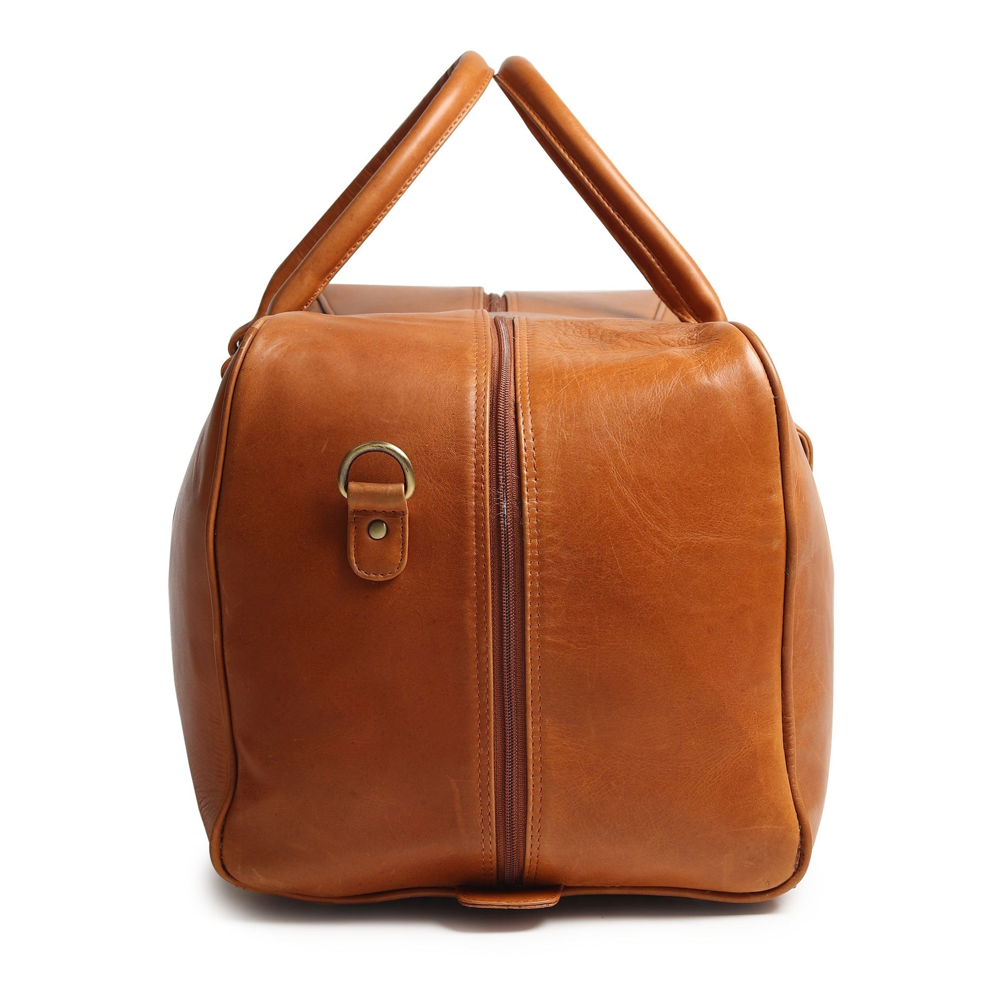 Port Blair Leather Duffle Travel Bag - Veloce - The App For Watch Collectors