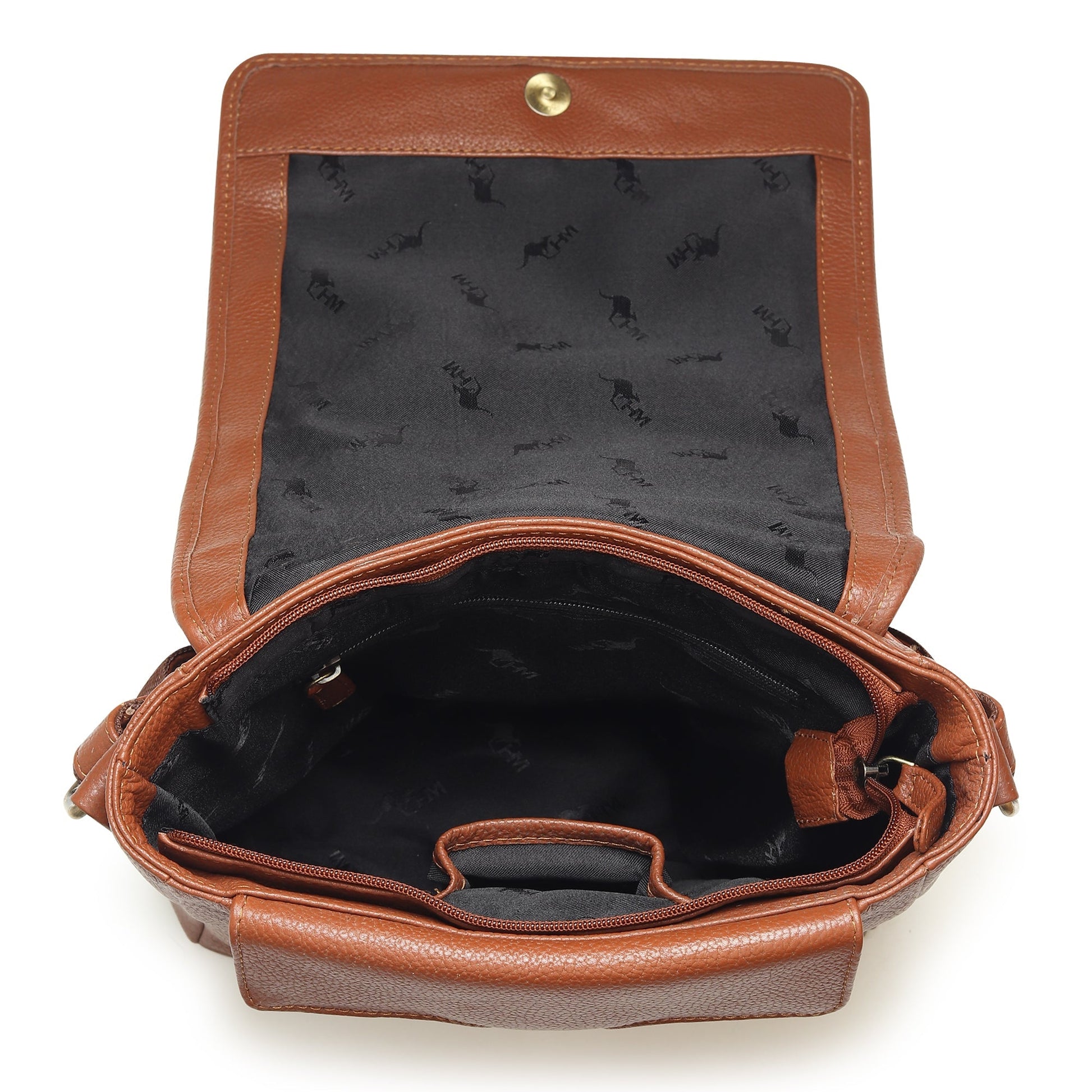 Leather Crossbody Bag for Travel Work - Veloce - The App For Watch Collectors