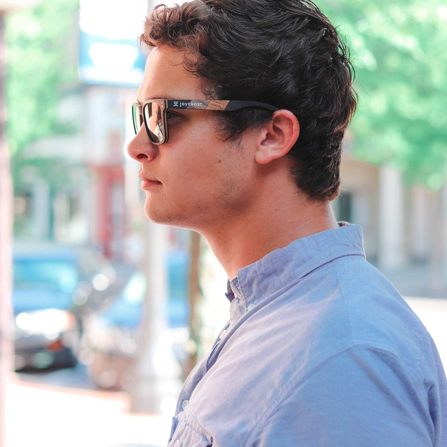 Terra Wooden Wayfinder Sunglasses | Polarized UV400 | Joycoast - Veloce - The App For Watch Collectors
