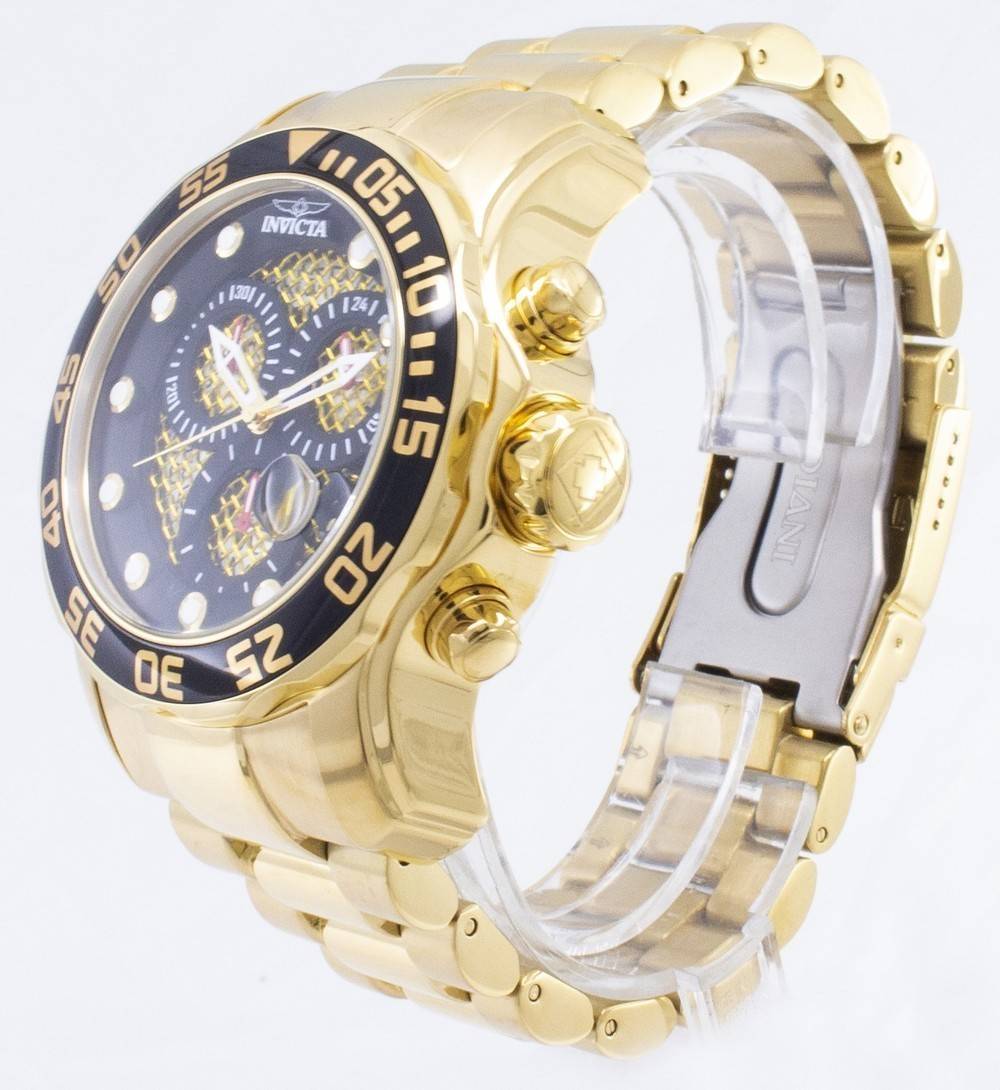 Invicta Pro Diver Chronograph Quartz 300M 19837 Men's Watch