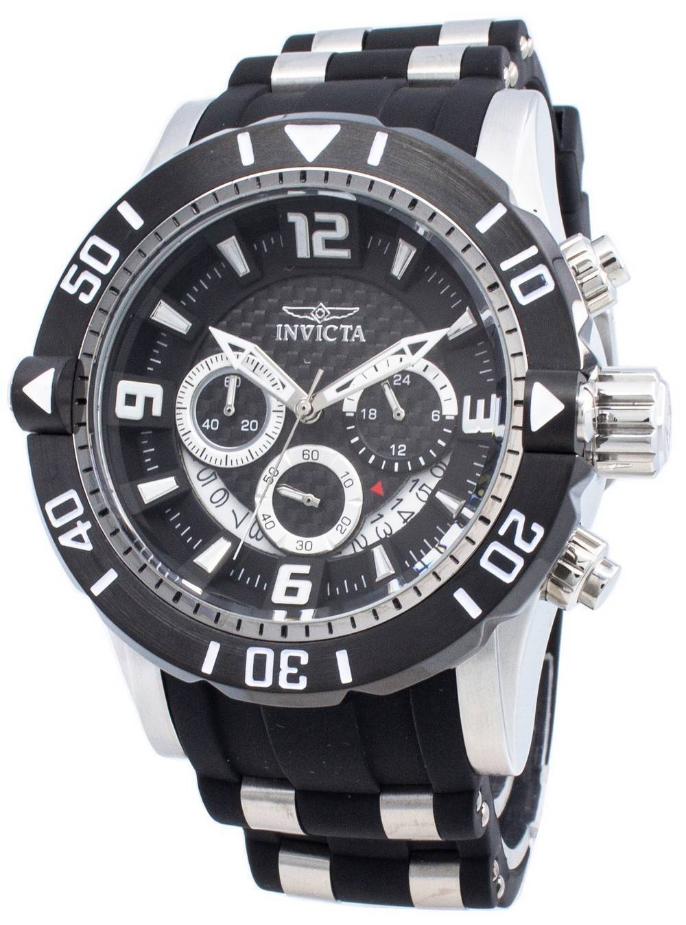 Refurbished Invicta Pro Diver Chronograph Quartz 200M 23696 Men's Watch