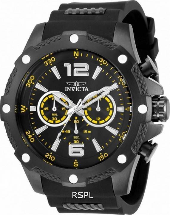 Invicta I-Force Chronograph Black Dial Quartz 34021 100M Men's Watch