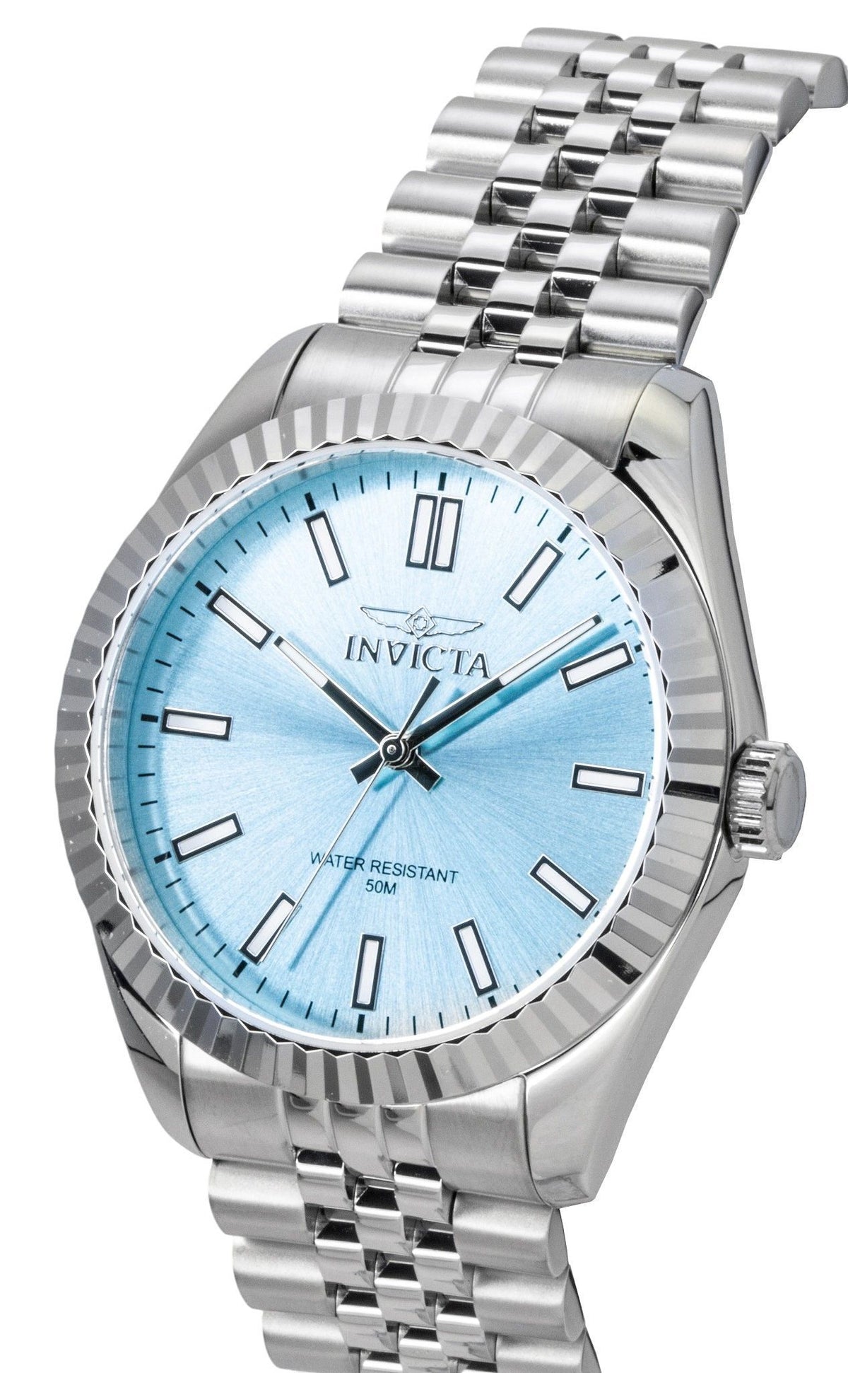 Invicta Specialty Stainless Steel Tiffany Blue Dial Quartz 48906 Men's Watch