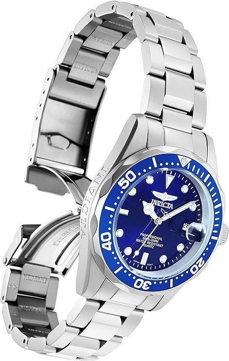Invicta Pro Diver 200M Quartz Blue Dial 9204 Men's Watch