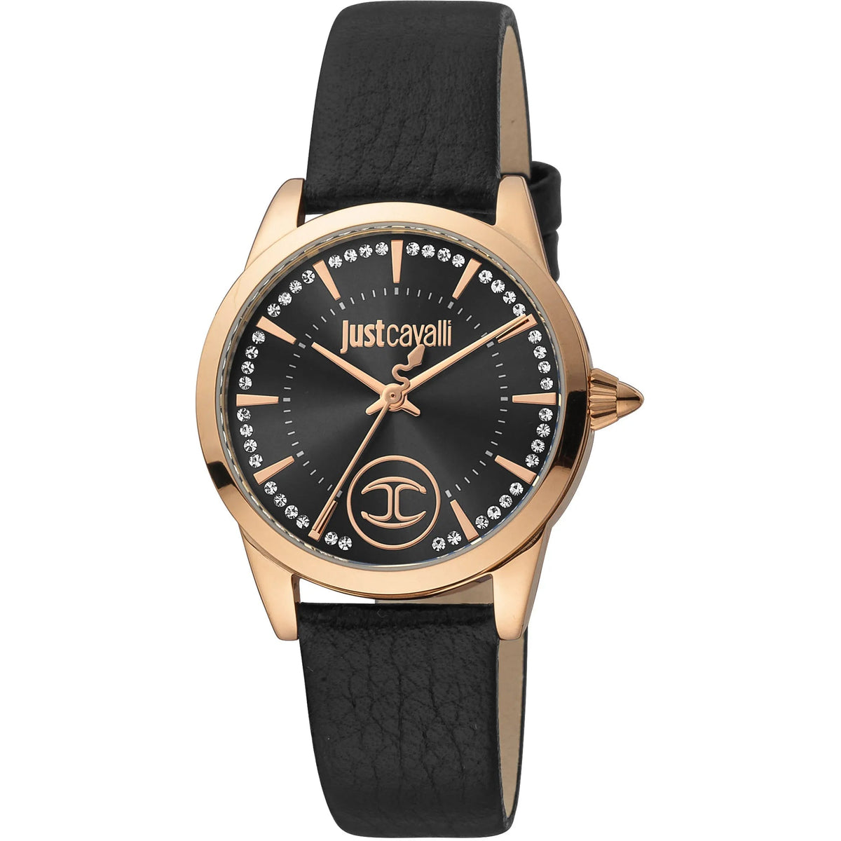 Just Cavalli Donna affascinante Rose Gold Leather