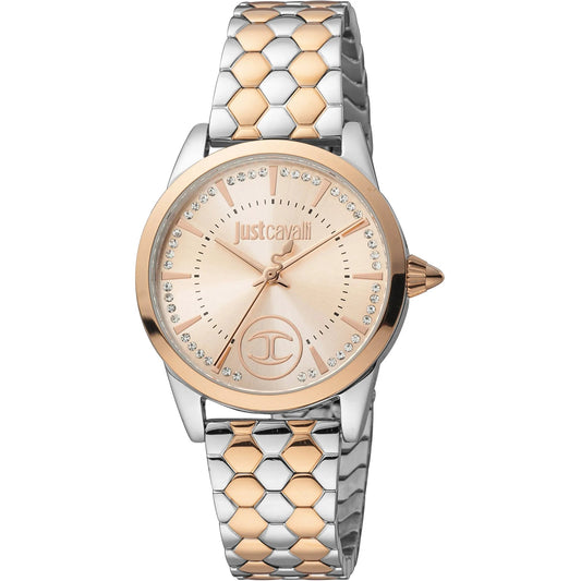 Just Cavalli Donna affascinante Two Tones RG Silver