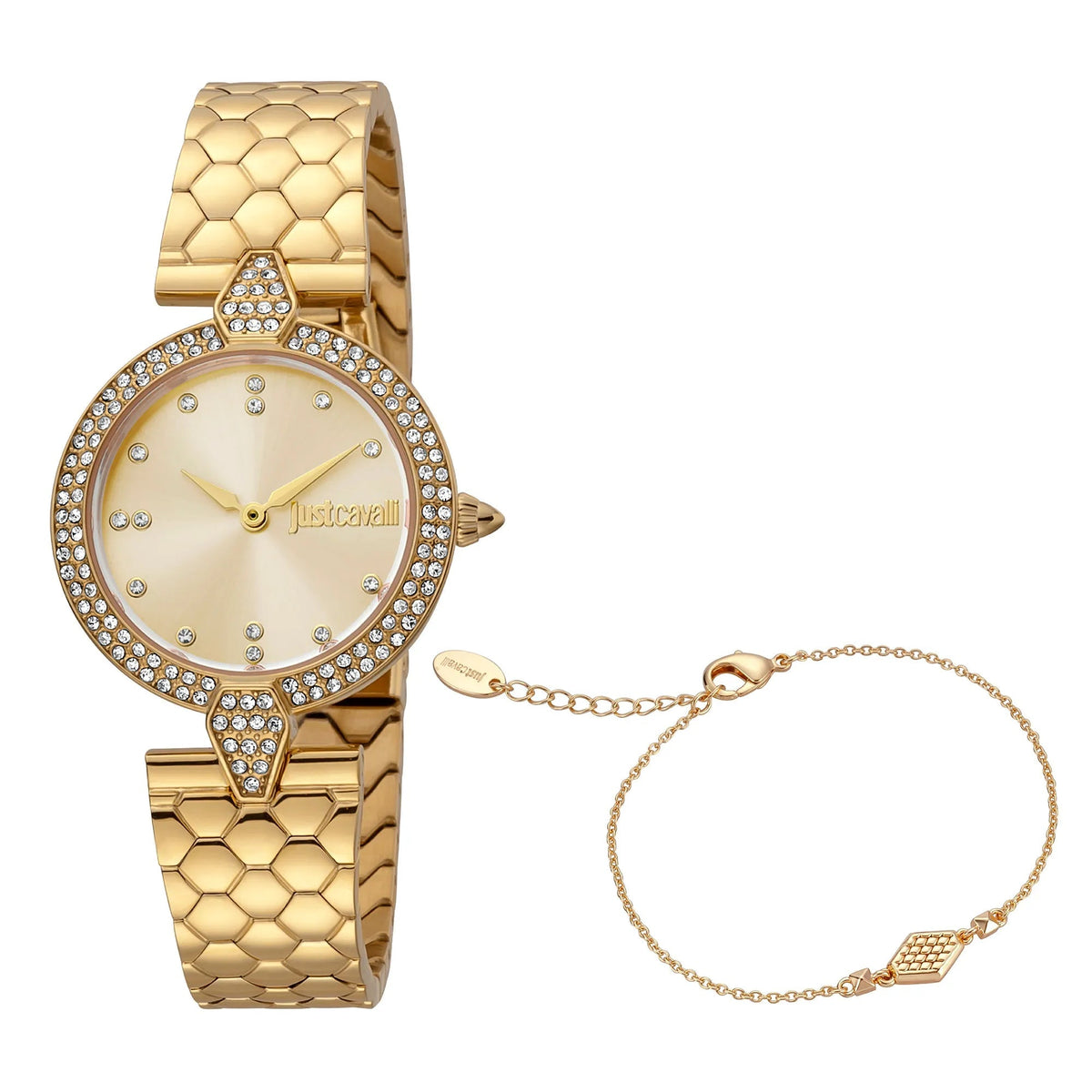 Just Cavalli Nobile Glam Yellow Gold Champagne