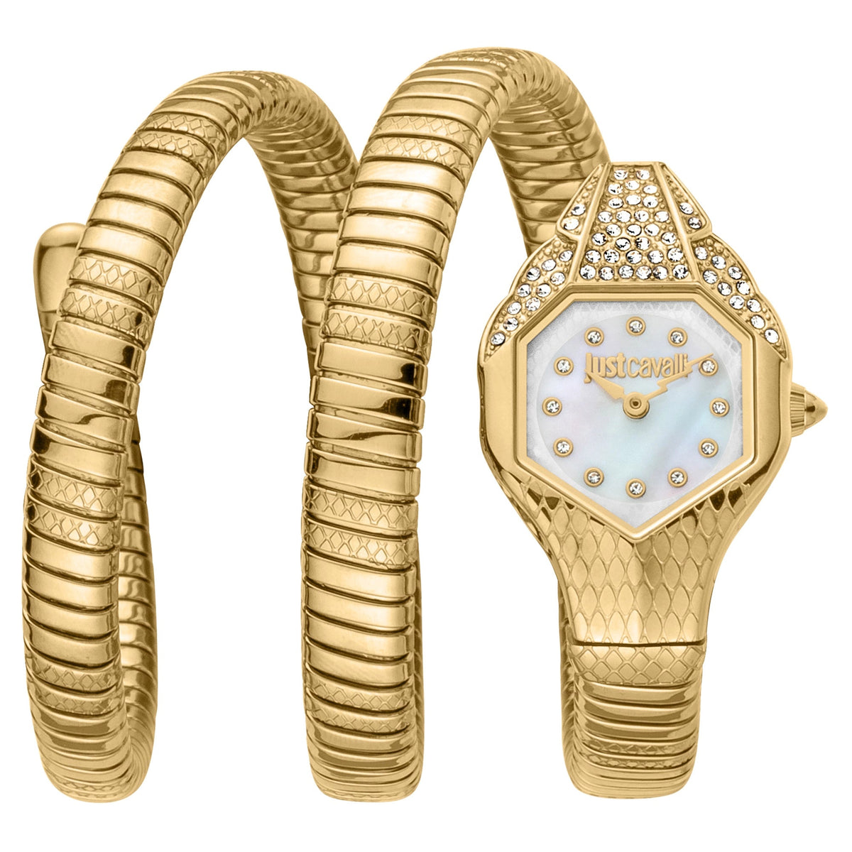 Just Cavalli Glam Evo 7 Doppio Yellow Gold MOP