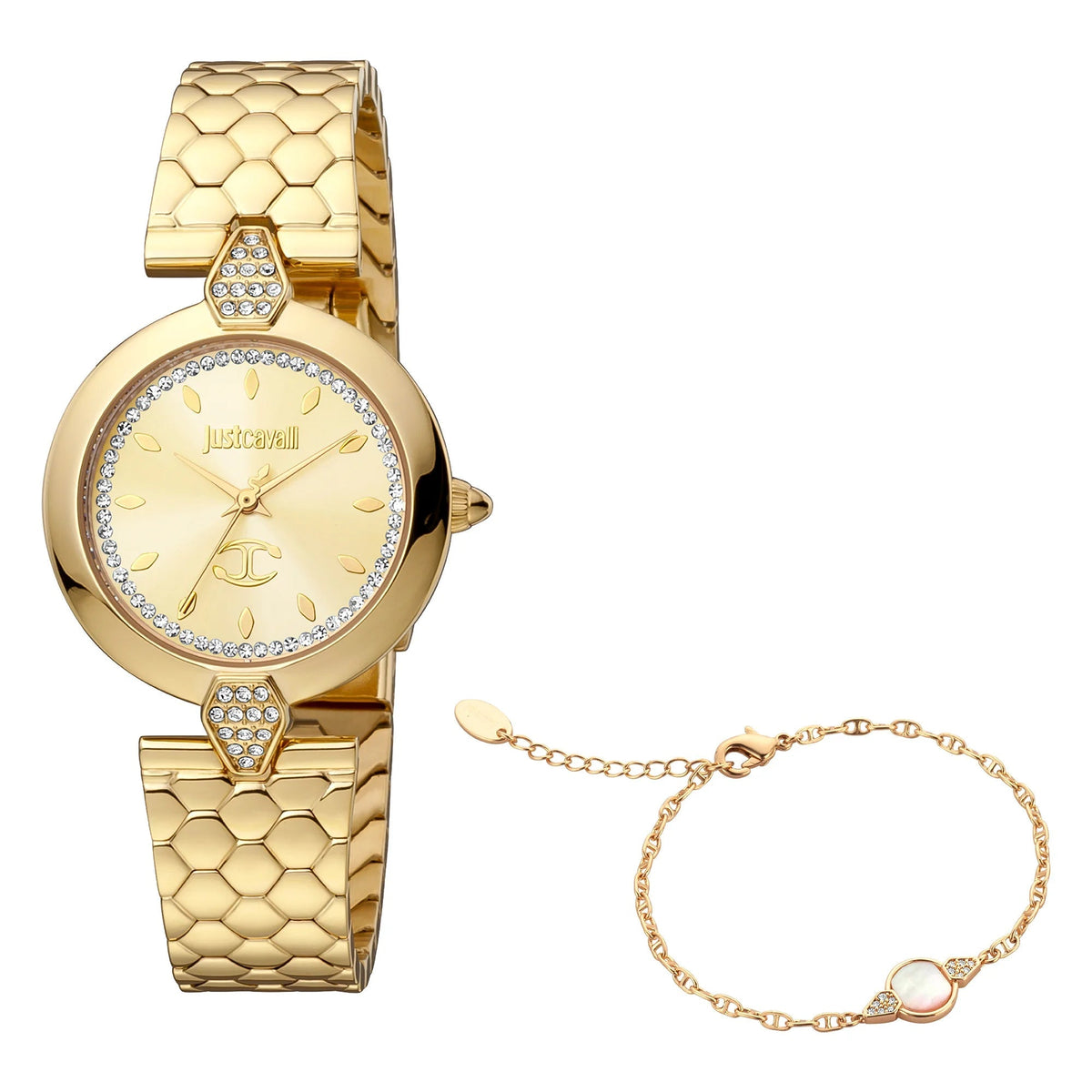 Just Cavalli Donna moderna Yellow Gold Champagne