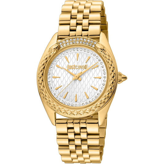 Just Cavalli Prestigio Yellow Gold Silver