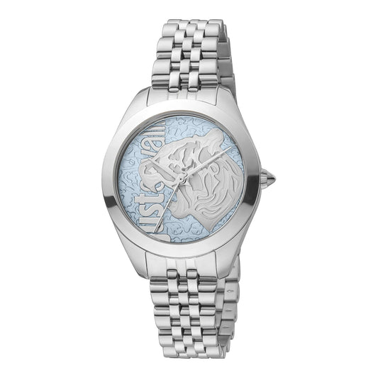 Just Cavalli Pantera Silver Turquoise